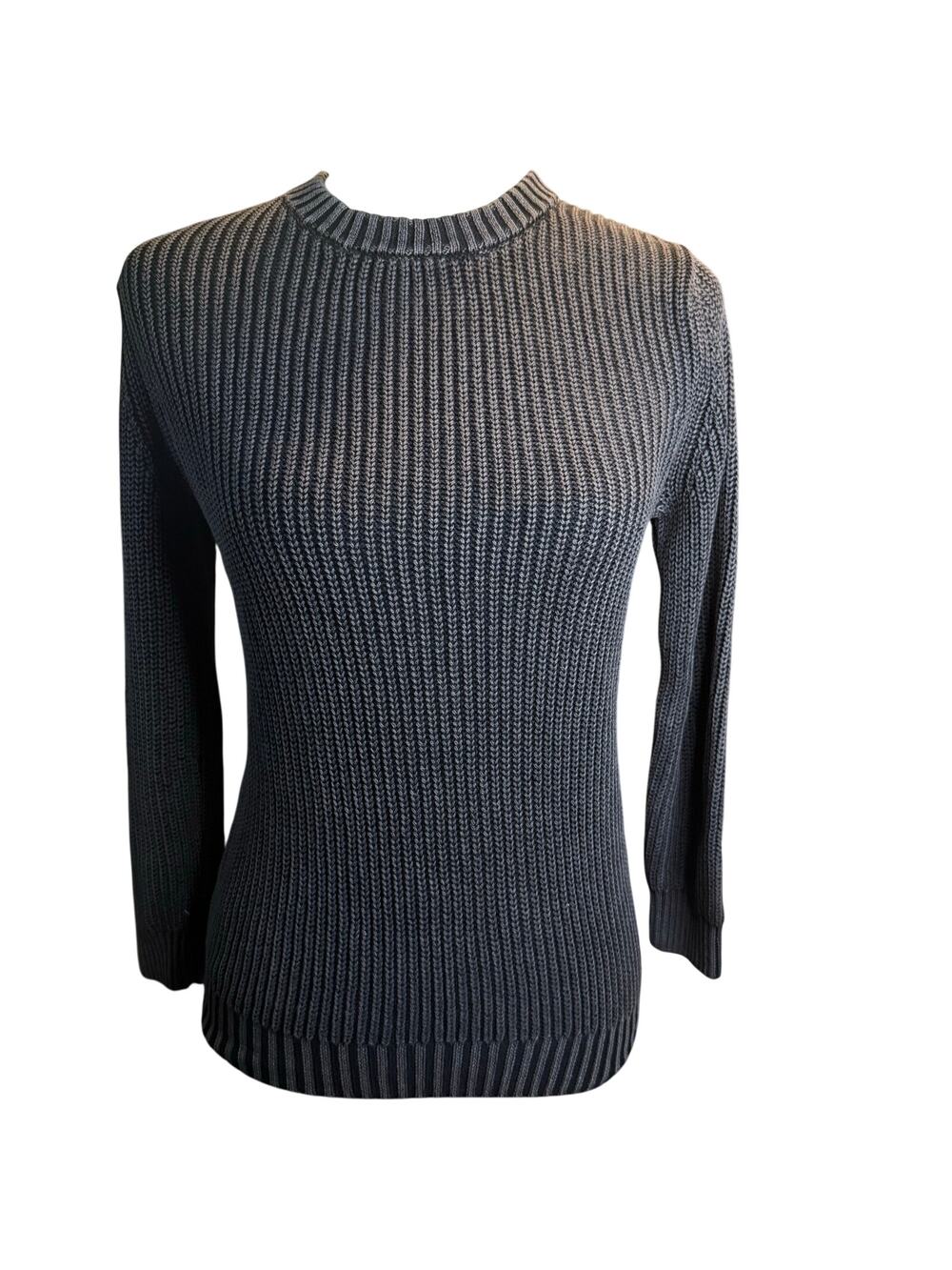 RSQ Men's Washed Gray Knit Sweater, Medium, NWT